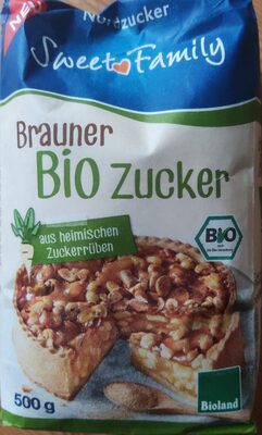 Bio Sweet Family Nordzucker Brauner Zucker 500g