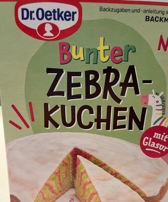 Dr.Oetker Bunter Zebrakuchen 515g
