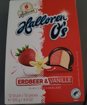 Halloren O's Erdbeer-Vanille 125g