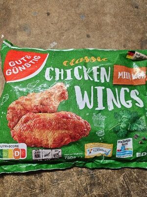 GUT&GÜNSTIG Chicken Wings Mild 750g VLOG QS ITW