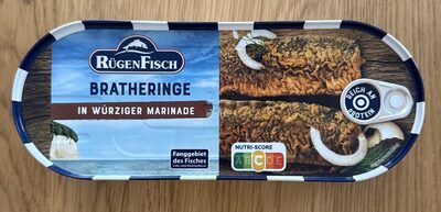 Rügen Fisch Bratheringe in würziger Marinade 500g