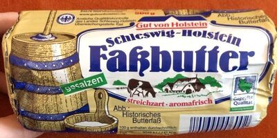 Fassbutter Rolle gesalzen 500g