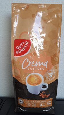 GUT&GÜNSTIG Crema Gustoso ganze Bohnen 1000g
