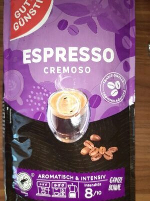 GUT&GÜNSTIG Espresso ganze Bohnen 1000g
