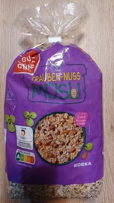 GUT&GÜNSTIG Traube-Nuss Müsli 1000g