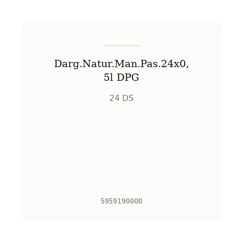 Darg.Natur.Man.Pas.24x0,5l DPG
