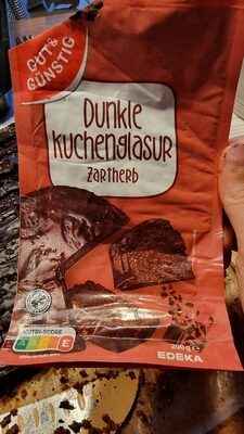GUT&GÜNSTIG Kuchenglasur Zartbitter 200g