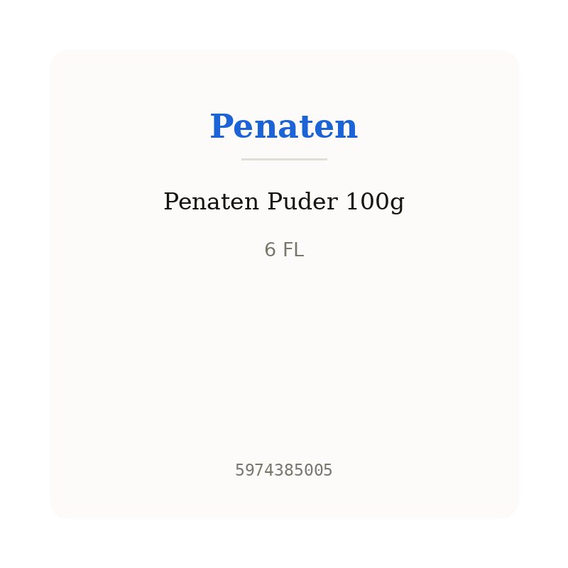 Penaten Puder 100g