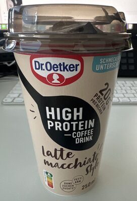 Dr.Oetker High Protein Coffee Latte Macchiato 250ml