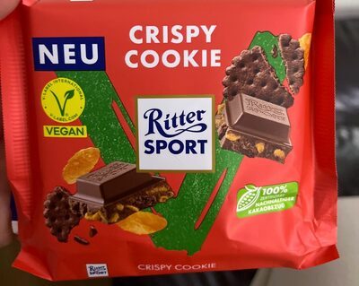 Ritter Sport Crispy Cookie vegan 100g