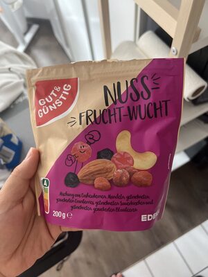 GUT&GÜNSTIG Nuss-Frucht-Wucht 200g