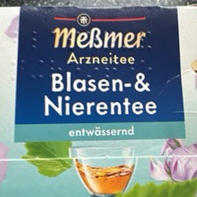 Meßmer Arzneitee Blasen-& Nierentee entwässernd 9x2g