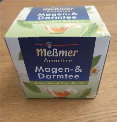 Meßmer Arzneitee Magen-& Darmtee krampflösend & wohltuend 9x2g