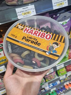 Haribo Lakritz Parade 750g