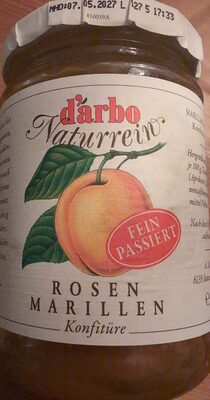 Darbo Naturrein Rosenmarille passiert 450g