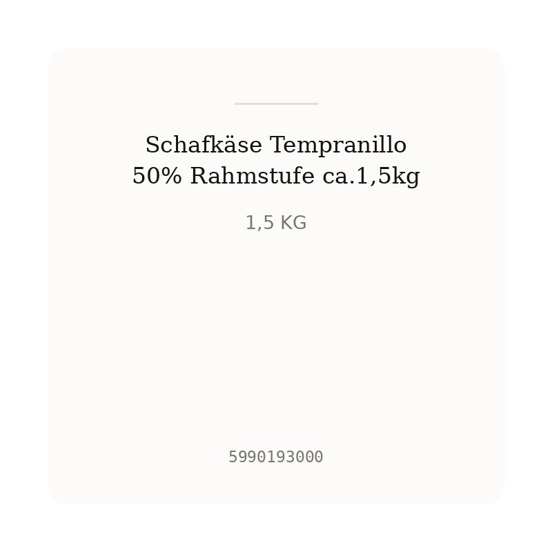 Schafkäse Tempranillo 50% Rahmstufe ca.1,5kg