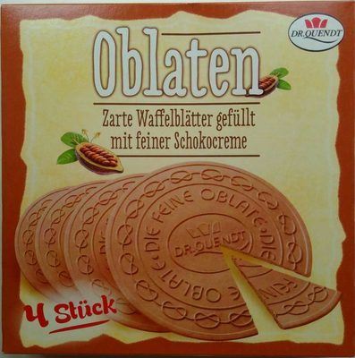 Dr.Quendt Oblaten Schokocreme 150g