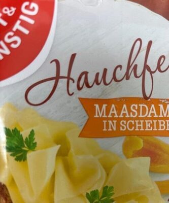 GUT&GÜNSTIG Maasdamer hauchfeine Scheiben 45% 100g VLOG