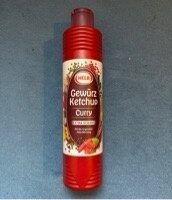 Hela Gewürz Ketchup Curry extra scharf 800ml
