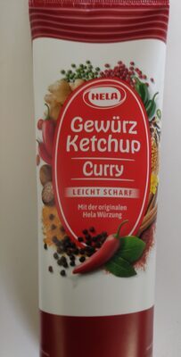Hela Gewürz Ketchup Curry leicht scharf 150ml