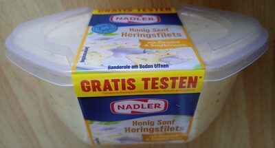 Nadler Heringsfilet Honig Senf 400g