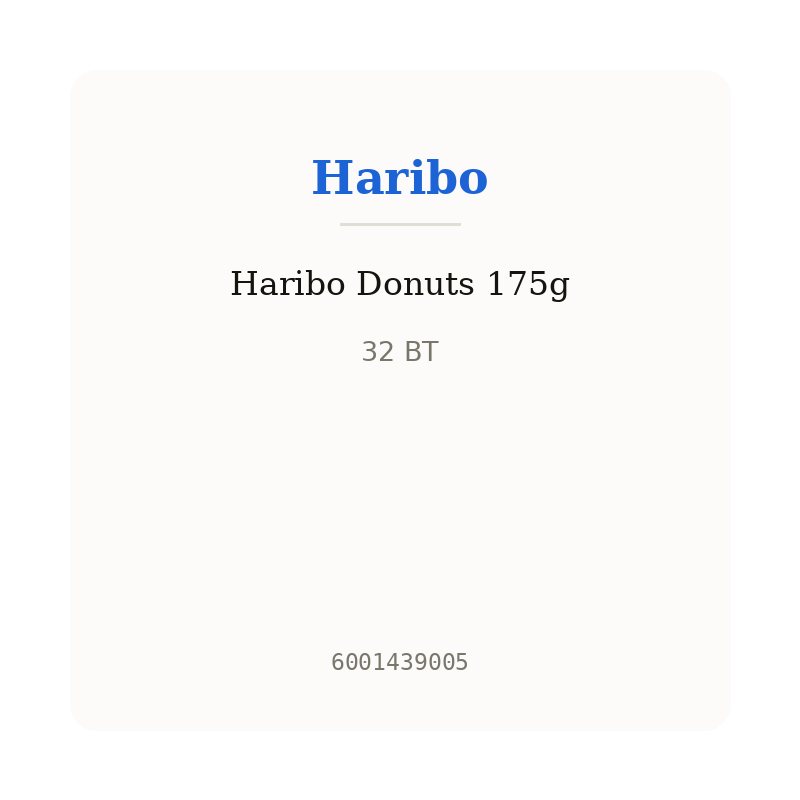 Haribo Donuts 175g