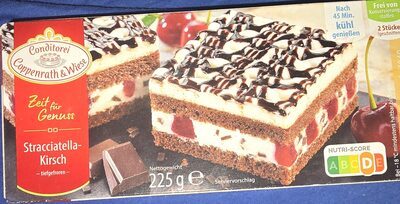 Coppenrath&Wiese Zeit für Genuss Stracciatella-Kirsch Blechkuchen 225g