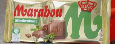 Marabou Tafel Mintkrokant 220g