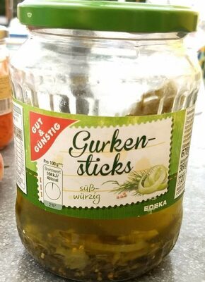 GUT&GÜNSTIG Gurkensticks 670g