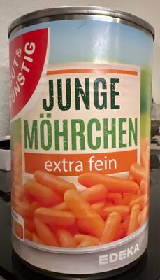 GUT&GÜNSTIG Möhren extra fein 400g