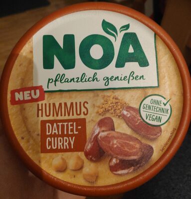 NOA Hummus Dattel-Curry 175g