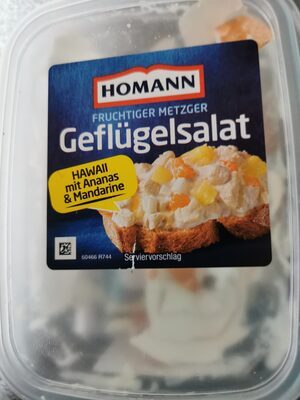 Homann Metzger Geflügelsalat Hawaii 150g