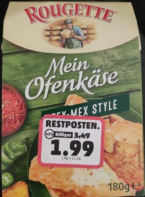 Rougette Mein Ofenkäse Tex-Mex Style 60% Doppelrahmstufe 180g