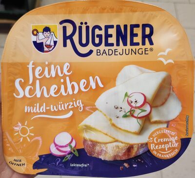 Rügener Badejunge Feine Scheiben mild-würzig 60% Doppelrahmstufe 125g