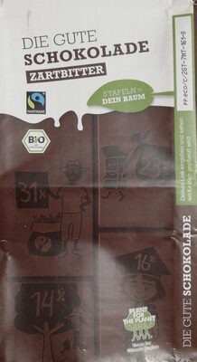 Bio Plant for the Planet Die Gute Schokolade Zartbitter 100g