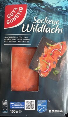 MSC GUT&GÜNSTIG Sockeye Wildlachs 100g