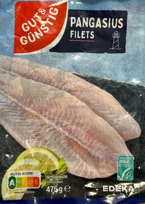 ASC GUT&GÜNSTIG Pangasiusfilets 475g