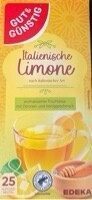 GUT&GÜNSTIG italienische Limone Tee 25x2,5g
