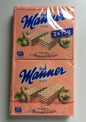 Manner Neapolitaner Waffeln 2x75g