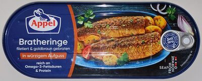 Appel Filetierte&goldbraune Bratheringe würzig 325g
