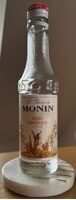 Monin Weißer Rohrzucker Sirup 0,25l