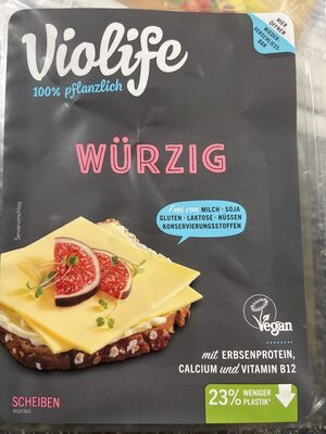 Violife Würzig Scheiben 140g