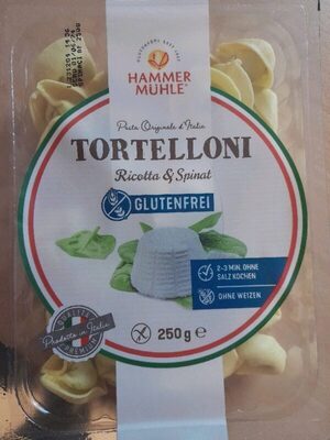 Hammermühle Tortelloni Ricotta Spinat glutenfrei 250g
