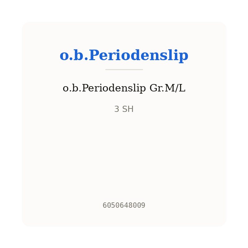 o.b.Periodenslip Gr.M/L