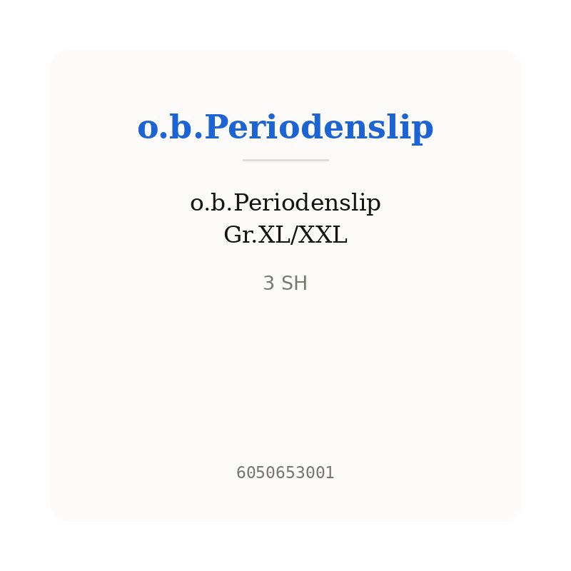 o.b.Periodenslip Gr.XL/XXL