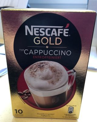 Nescafe Gold Cappuccino entkoffeiniert 10x12,5g