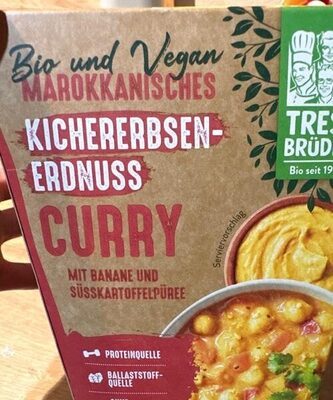 Bio Tressbrüder Kichererbsen-Erdnuss-Curry 420g