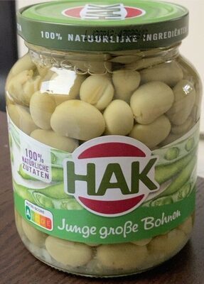 Hak junge große Bohnen 355g