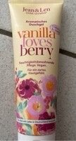 Jean&Len Duschgel Granberry Vanille 250ml