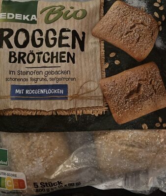 Bio EDEKA Roggenbrötchen 5x80g